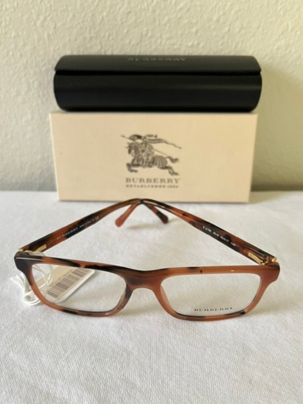 BURBERRY B 2189 3518 TORTOISE AUTHENTIC EYEGLASSES FRAMES 55-17-145MM - New